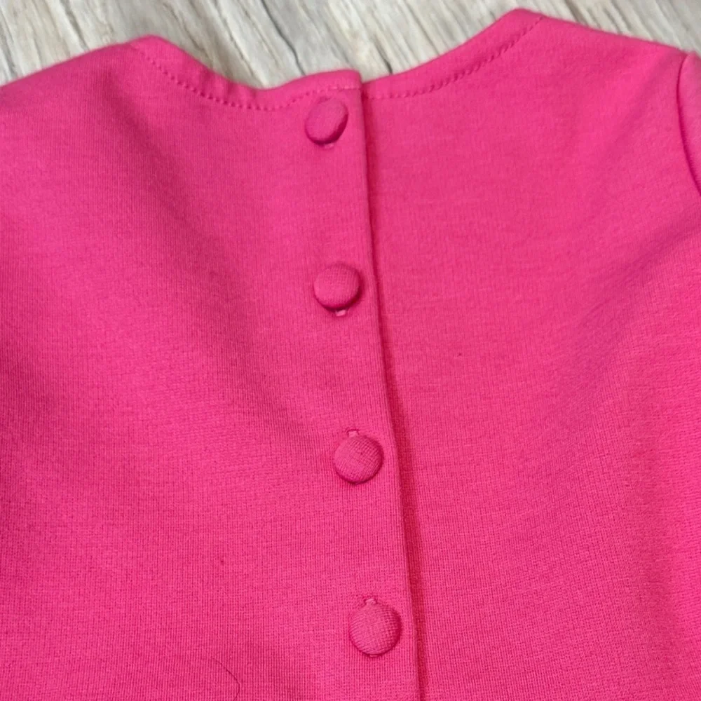 Ralph Lauren Fuchsia Short‎ Sleeve Kids Dress